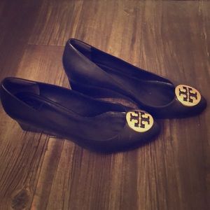 Tory Burch Black wedge